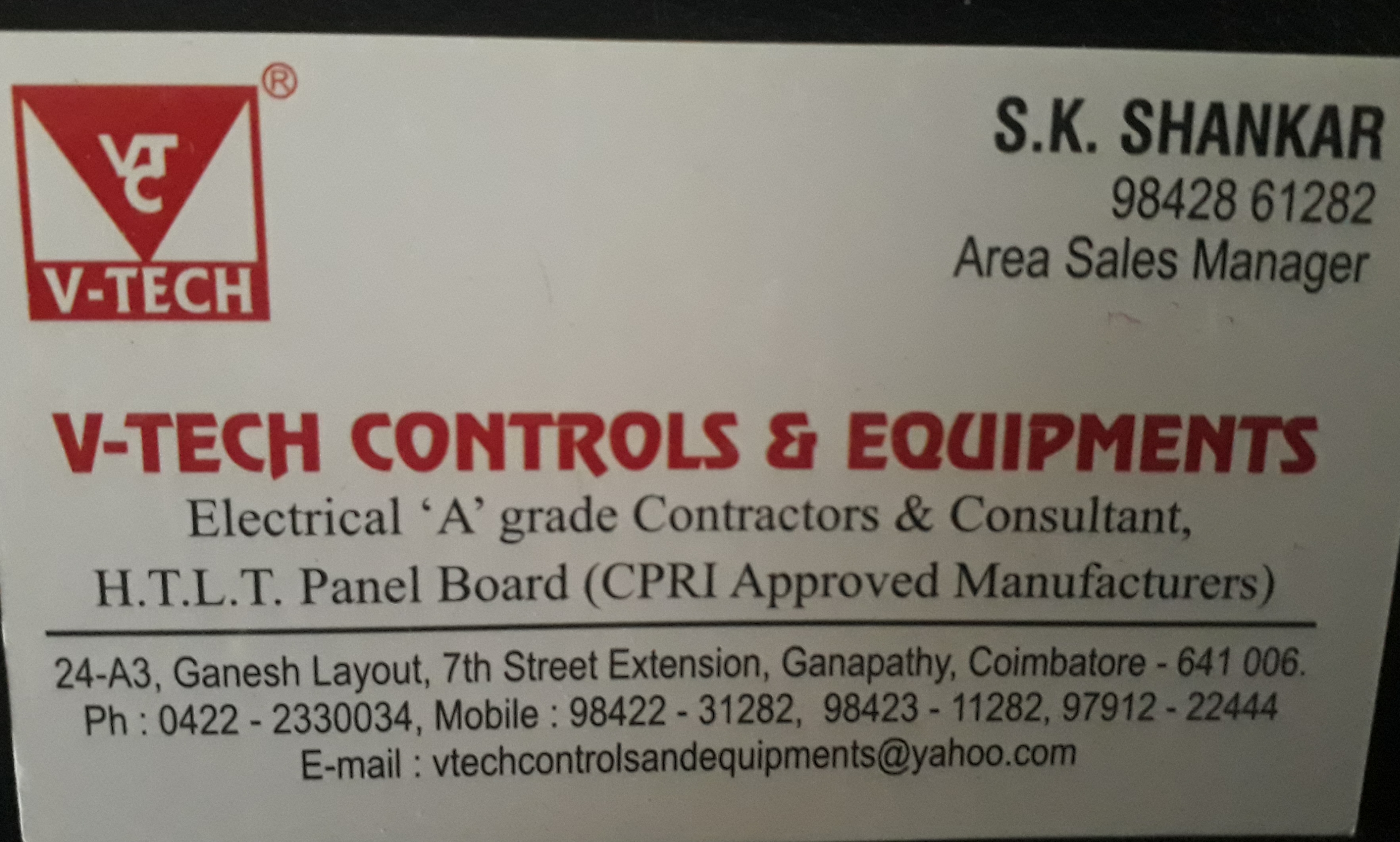 Vtech Controls & Equipments.